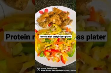 10kgs weightloss special plate #trending #shorts #weightlossrecipes #chickenrecipe #healthy #viral