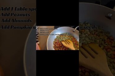 A healthy option for snacking | A must try recipe #cookingshorts # healthysnacks #trendingshorts