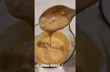 How to make a healthy delicious BigMac salad. #healthylifestyle #healthyfood #healthyrecipes