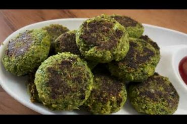 Broccoli Tikki For Weight Loss | Broccoli Patties | Party Snacks Recipe | Tea Time Snacks Recipe
