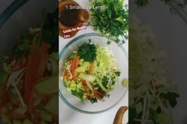 #Shorts Salads For Weight Loss | Healthy High Protein Recipes #Youtubeshorts #Viral #Trending #salad