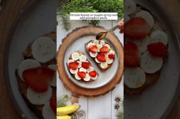 Healthy Indian breakfast recipes/Banana toast recipe/Healthy breakfast ideas/banana sandwich