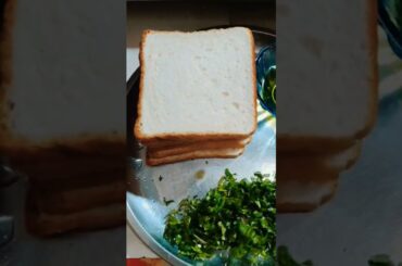 healthy breakfast recipes | bread ki 2minut me bnne wala oilless nasta #vetierianomlet #shorts