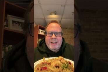 My Low Fat Low Calorie Lunch  STEAMED VEGETABLES WITH SHRIMP IN A GARLIC SOY SAUCE | STEAMED & LEAN