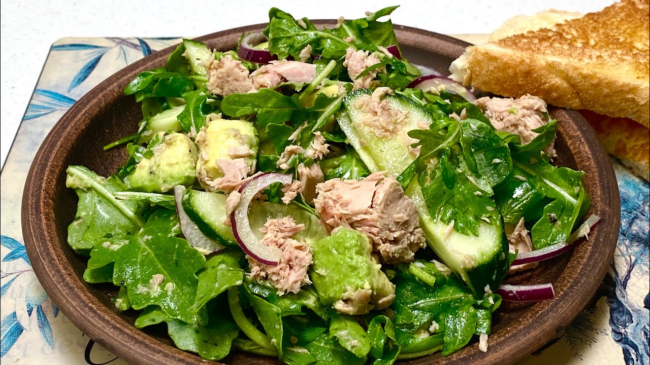 Healthy Avocado Tuna Salad Recipe! Light Lemon Dressing | Delicious and Healthy Healthy Avocado Tuna Salad Recipe! Light Lemon Dressing | Delicious and Healthy