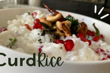 Hotel Style Curd Rice | Healthy lunch recipe | South Indian recipe by passion For Cooking |