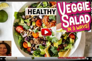 Salad Recipe | Green Salad | Super healthy and delicious Salad Recipe in Urdu Hindi