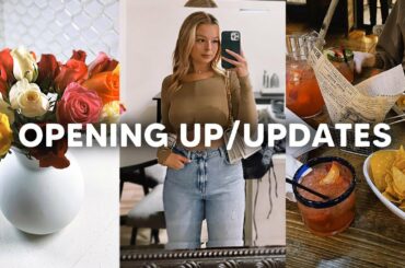 FITNESS VLOG: mental health struggles, my weight loss, healthy lunch recipe