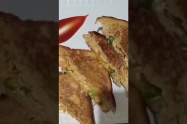 curd sandwich,easy and healthy breakfast