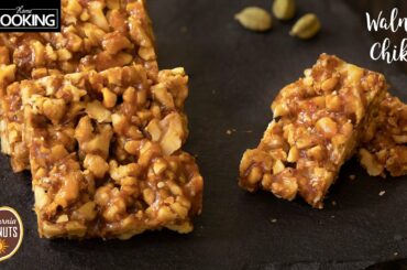 Walnut Chikki | India's Best Snack | Healthy Snacks | Chikki Recipe | Walnut Recipe | Sweet Recipes
