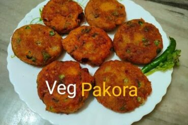 Veg Pakora | Crispy Veg Recipe | Veg Healthy Snacks Recipe | Easy Snacks Recipe | FOODFESTOFFICIAL|