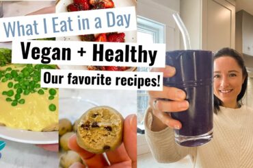 What I eat in a Day (Vegan + Healthy), Our Favorite Recipes!