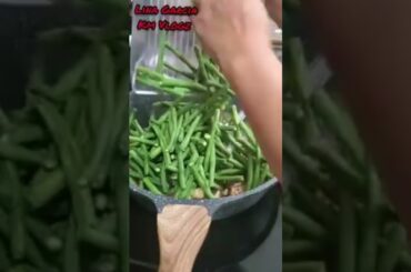 Stir fry String Beans and Eggplant with Pork,  Delicious Healthy Recipes #shorts  #food #delicious