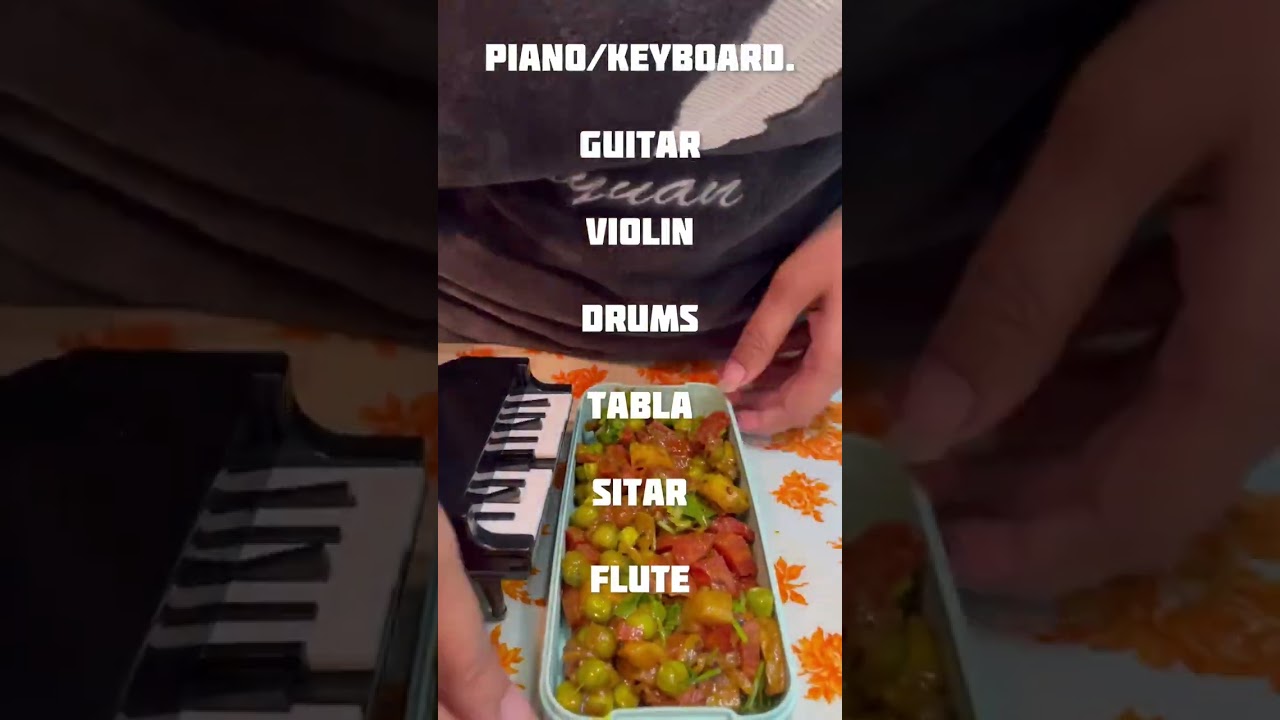 Which is your favourite musical instrument? | mixed veg sabji | Tiffin recipes #shorts #brightpad Which is your favourite musical instrument? | mixed veg sabji | Tiffin recipes #shorts #brightpad