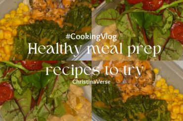 How To | Create A WEEKLY MEAL PREP| HEALTHY MEALS INSPO | MEAL PREP GUIDE | NON RESTRICTIVE EATING