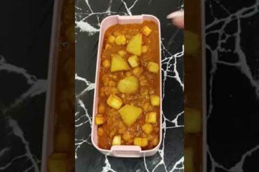 Chole bhature | Tiffin recipes | Lunchbox ideas #shorts #lunchboxideas #lunchbox #ashortaday #tiffin