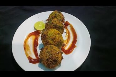 POHA PALAK CUTLET VERY HEALTHY SNACKS RECIPE  POHA SPINACH CUTLETS  RECIPE