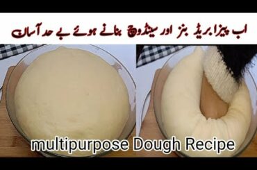 Multipurpose Dough Recipe | Easy And Perfect Step By Step Dough Recipe By Hadis Cuisine