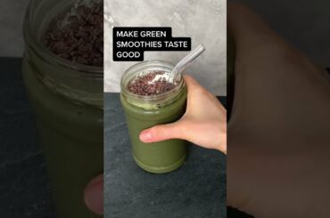 GREEN SMOOTHIE RECIPE FOR WEIGHT LOSS | Easy & Healthy Breakfast Ideas!