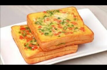 Healthy Bread Omelet Recipes || Easy Bread Recipes || 5 minute breakfast recipes