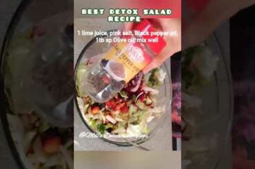 Healthy Detox Salad Recipe for Weight Loss-High Protein Salad|Best Diet Plan to Lose Weight Fast