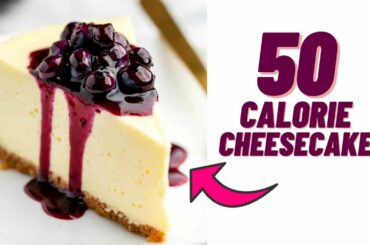 50 CALORIE NO-BAKE CHEESECAKE