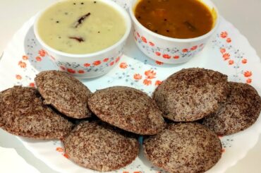 Ragi Idli || How to make Ragi Idli || Healthy breakfast recipe - 219