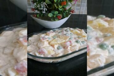 How To Make Russian Salad   Healthy Salad Recipe #shorts #shortvideo #short