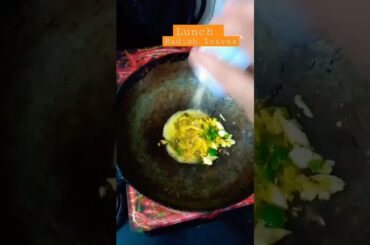 Healthy lunch Radish leaves recipe #lunch #shorts #subscribe #like