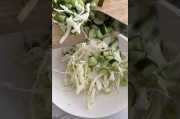 Easy healthy salad, All green / By @clean_treats