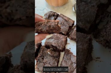 How to Make Pumpkin Brownies! Healthy & Fudgy Recipe!