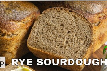 Rye Sourdough | How to make healthy bread #shorts