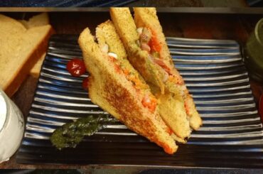 Make Tasty & Healthy Sandwich at Home|Easy breakfast |Healthy breakfast @VemuriMounica