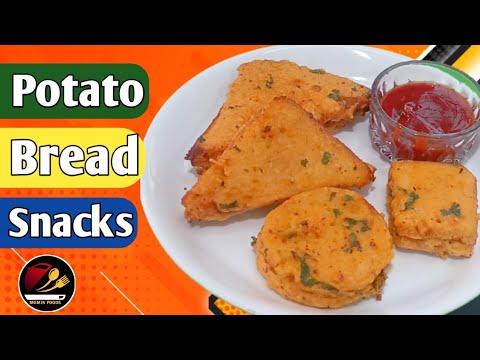 Potato Bread Snacks | Aloo Fried snacks | Crispy Snacks Recipe | Quick & healthy recipe | #cooking Potato Bread Snacks | Aloo Fried snacks | Crispy Snacks Recipe | Quick & healthy recipe | #cooking
