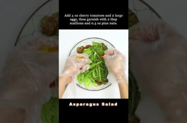 Asparagus Salad Recipe by #Healthyrecipes101
