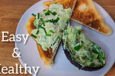Quick Easy & Healthy Avocado and Mackerel Sandwich Paste.Eat and Lose Weight #easy #Recipe #quick