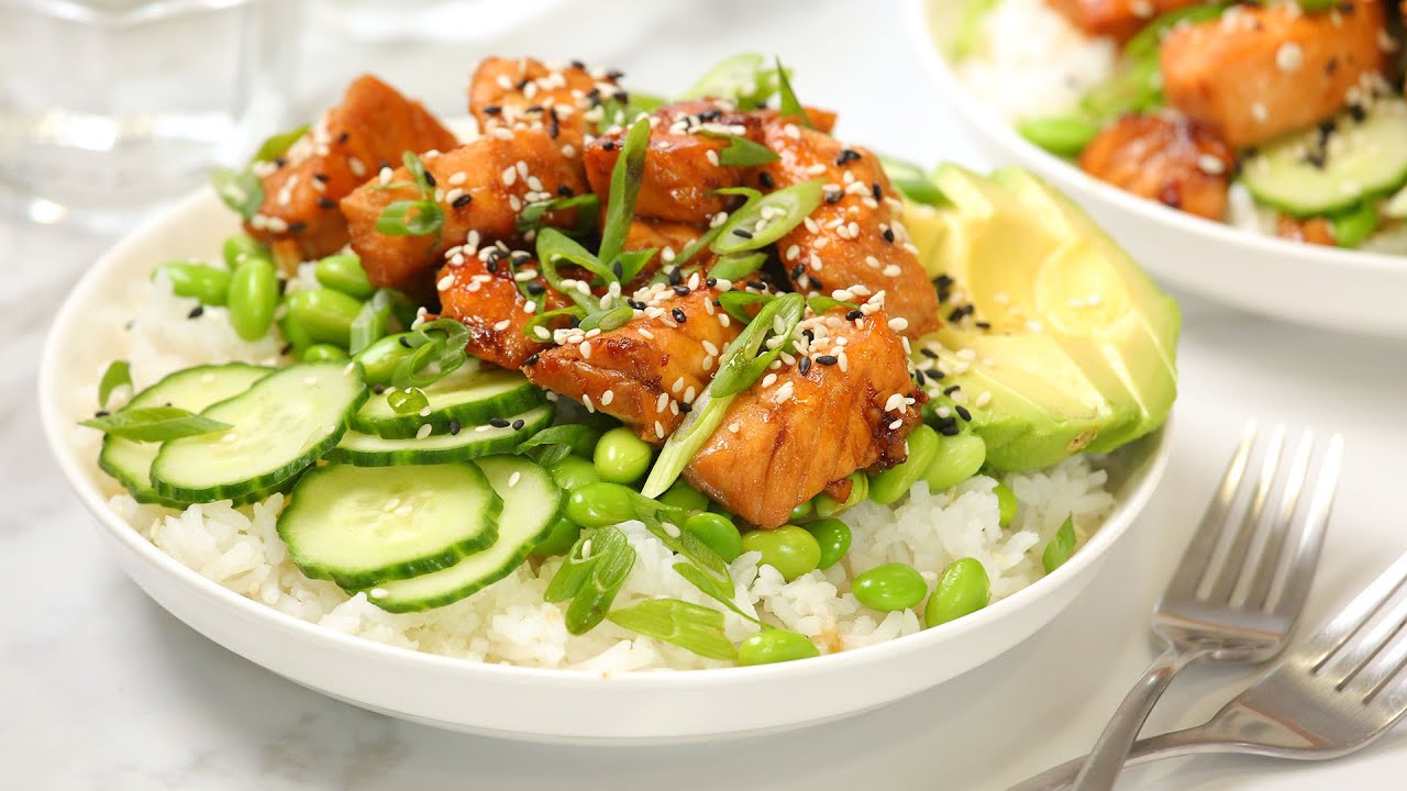 Teriyaki Salmon Bowl | Healthy Meal Prep Recipe Teriyaki Salmon Bowl | Healthy Meal Prep Recipe