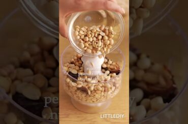 Healthy snack - 5 mins easy to make date and nut ball recipe