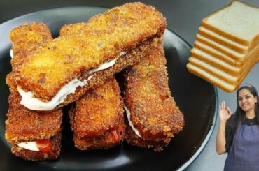5 Minutes Evening Snacks Recipe | Crispy &Tasty Bread Snacks| Selines Recipes |