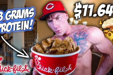 THIS CHICK-FIL-A PROTEIN HACK IS A GAMECHANGER! | High Protein Fast Food Meals For Fat Loss!