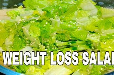 WEIGHT LOSS SALAD #healthy #dietsalad #dietfood #recipe #weightloss #weightlosstips #vegetarian