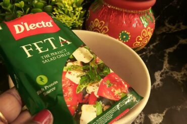 Feta Cheese Salad recipe | Easy and healthy salad recipe | Greek salad recipe