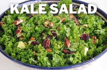 Healthy Kale Salad Recipe