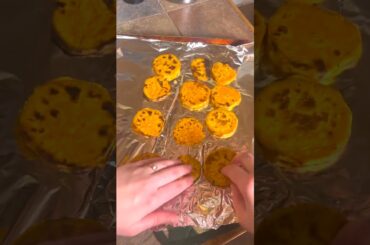 CHEESY BAKED SWEET POTATO NACHOS!!! super simple healthy dinner or lunch idea! #shorts