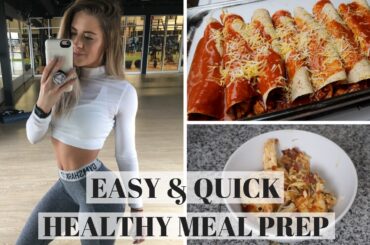 Healthy Meal Prep | Simple and Easy Recipes For The Week