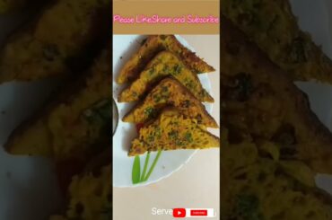 Besan Bread Snack||Easy and Simple breakfast and evening snack ideas||Healthy Snack