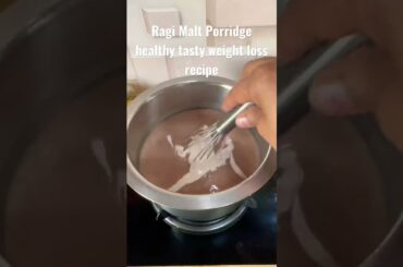 Ragi Malt Porridge | Healthy Drink For Kids