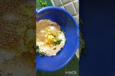 Methi se Bane healthy snacks#youtubeshorts #short # Hari Methi snacks recipe