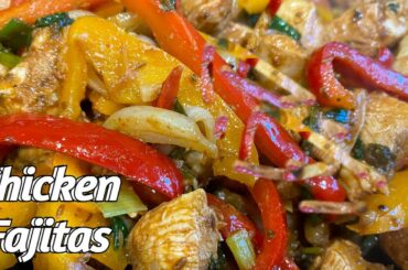 Keto Chicken Fajitas |Mexican Recipe |Keto and Low Carb, Healthy food recipes