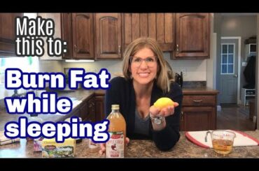 Drink this to Burn Belly Fat and Lose Weight While You Sleep
